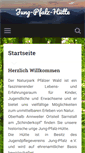 Mobile Screenshot of jung-pfalz-huette.de